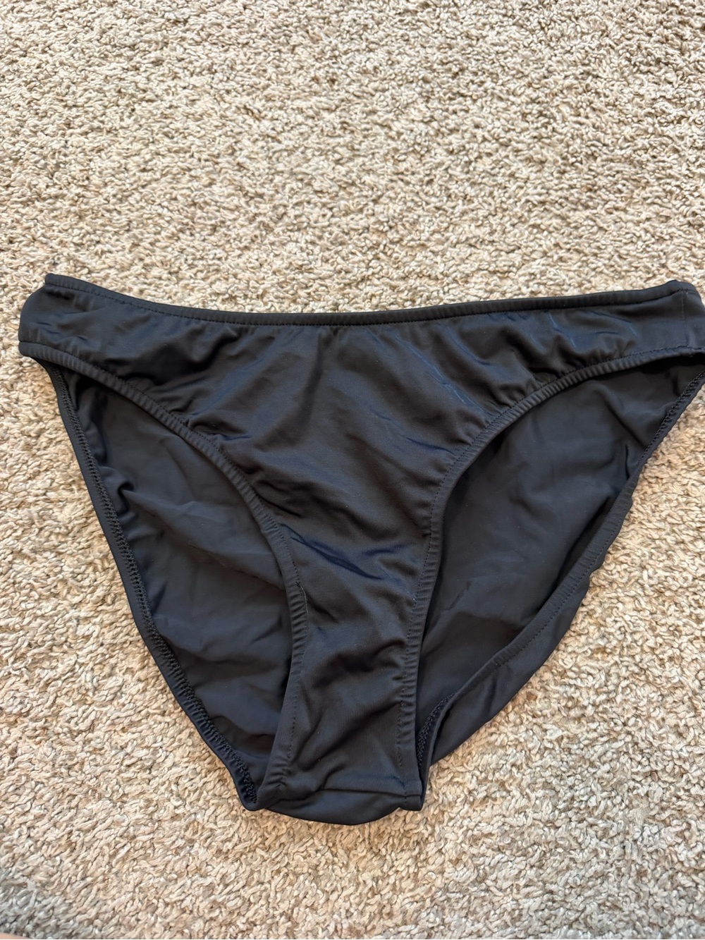 VENUS Black Bikini Bottom - Classic Coverage Swim Brief